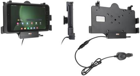 Brodit Aktiv hållare med cigg-kontakt, Samsung Galaxy Tab Active 3 SM-T570/SM-T575/5 SM-X300/SM-X306B