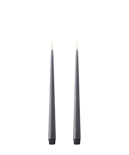 Ester & Erik LED kronljus, 30 cm, antracit, 2-pack