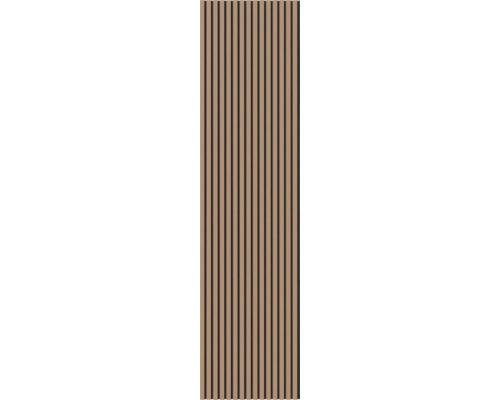 Akustikpanel FJORDWALL ek ljus 2400x600x19mm 4-pack