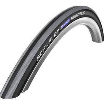 22" x 1" (25-501) Dæk, Schwalbe Rightrun, grå/sort