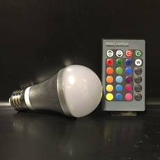 LED Lampa RGB med Fjärrkontroll