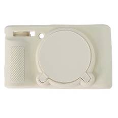 n6H Blød silikone beskyttelsesetui til Canon SX740 SX730 Anti-drop X9H kameradæksel - Beige