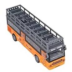 HEEPDD RC-buss, elektrisk öppningsdörrar, fjärrkontroll, dubbeldäckare, buss, lätt att kontrollera fina detaljer, hög simulering för leksaker (QH204 9 sigightseeing buss)