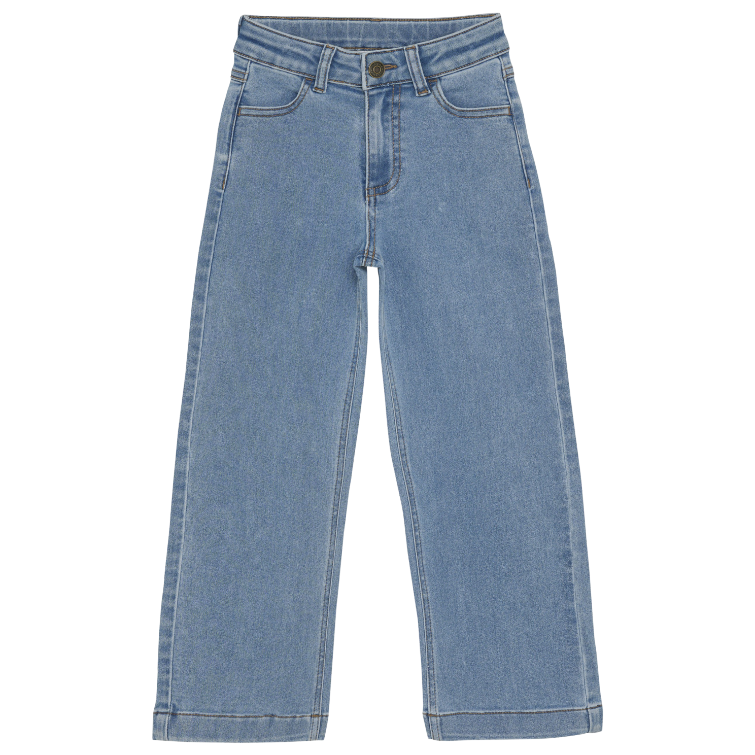 Minymo Pige Jeans - Light dusty blue - 128