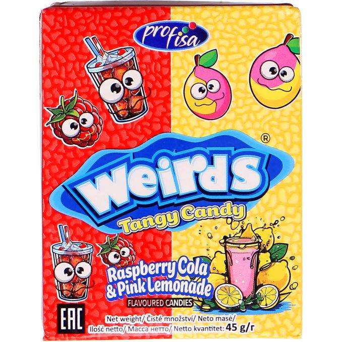 Weirds 2 x Godis Raspberry Cola & Pink Lemonade