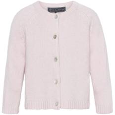 Cashmere baby cardigan - Rose powder - 6-12 mdr