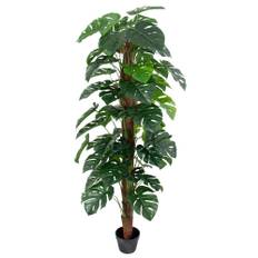 Kunstig Monstera plante - 170 cm høj - kunstig stueplante