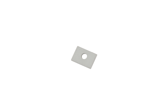 Ansell Lighting endestykke, indspartling, med hul, 11,3x35,5 mm, aluminium
