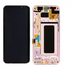 Samsung Galaxy S8 Plus Skärm med LCD-display - Pink- Original
