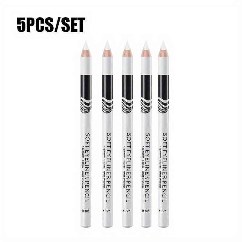 White Eyeliner Pencil Highlighter Eyeliner Pencil Eye Makeup Waterproof Long-lasting Eyeshadow Women Makeup