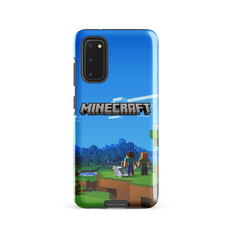 Minecraft Key Art Tough Phone Case - Samsung - Samsung Galaxy S22 Ultra