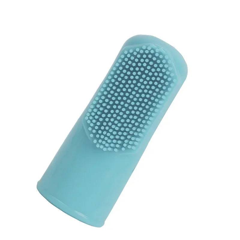 Soft Finger Dog Toothbrush - Style 1 Sky Blue 2 / 3 Pcs