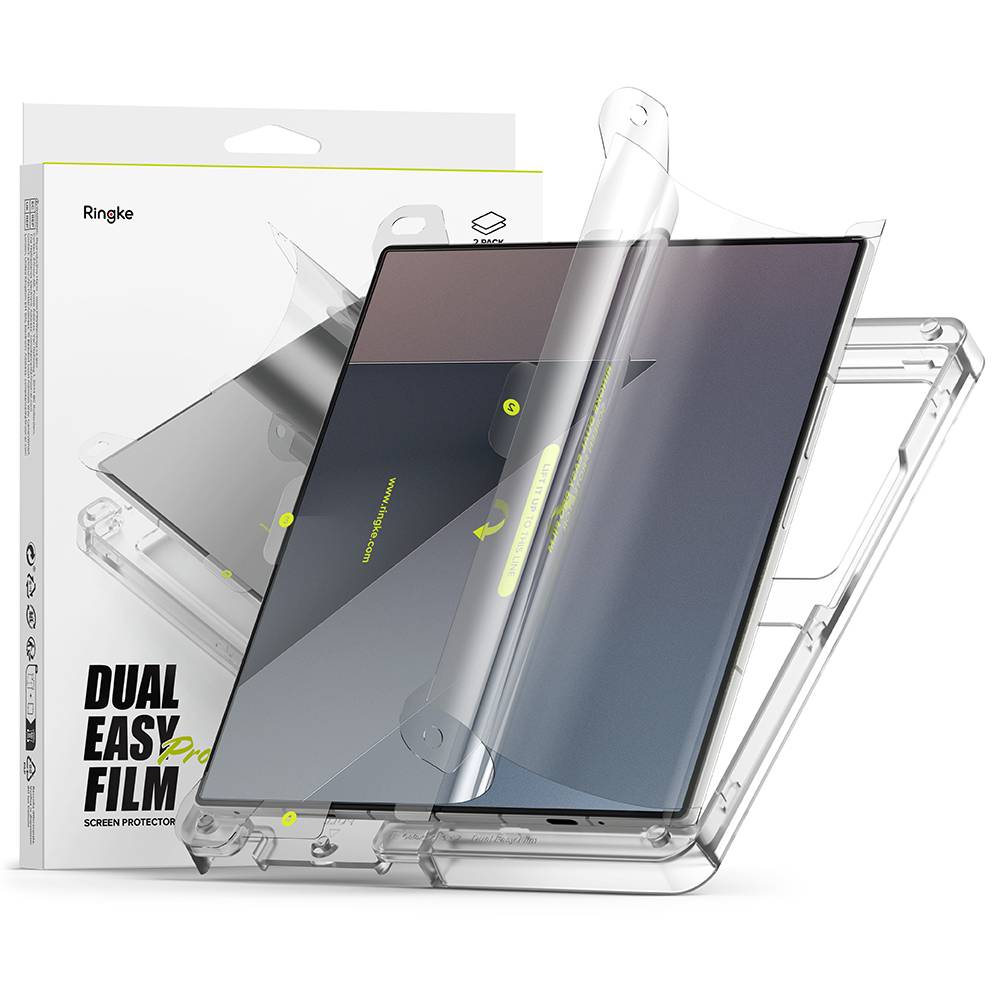 Ringke Dual Easy Pro Skärmskydd (2-pack) Samsung Galaxy Z Fold 7