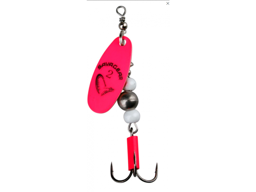 Savage Gear Caviar Spinner #4 14 G 08 - Flou Pink