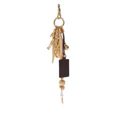 Chloé, Accessoarer, Dam, ONE Size, Nyckelring med berlocker - yellow (ONE SIZE)