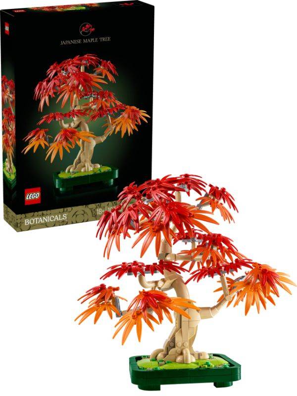 LEGO Blommor 10348 Bonsaiträd: japansk lönn