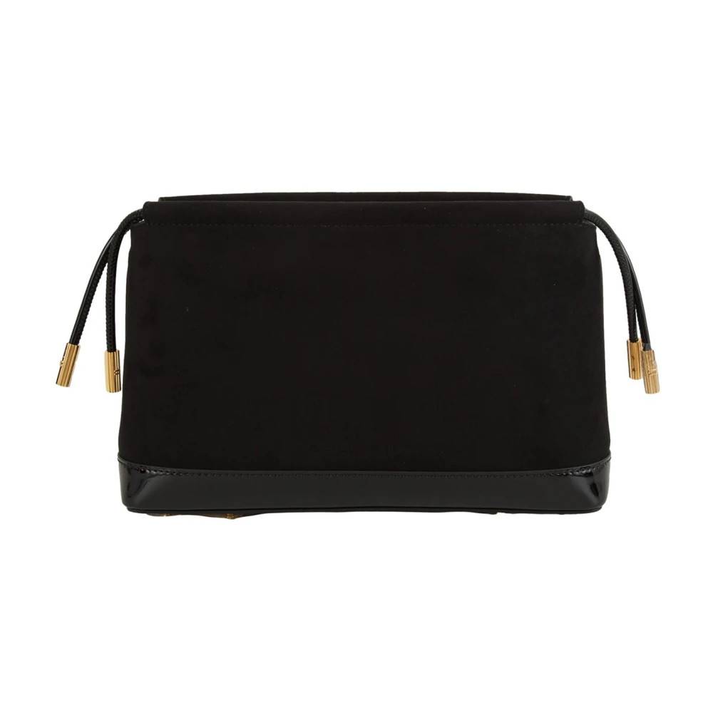 Elisabetta Franchi Clutch Taske - Tasker - Dame - Sort - ONE SIZE - Polyester