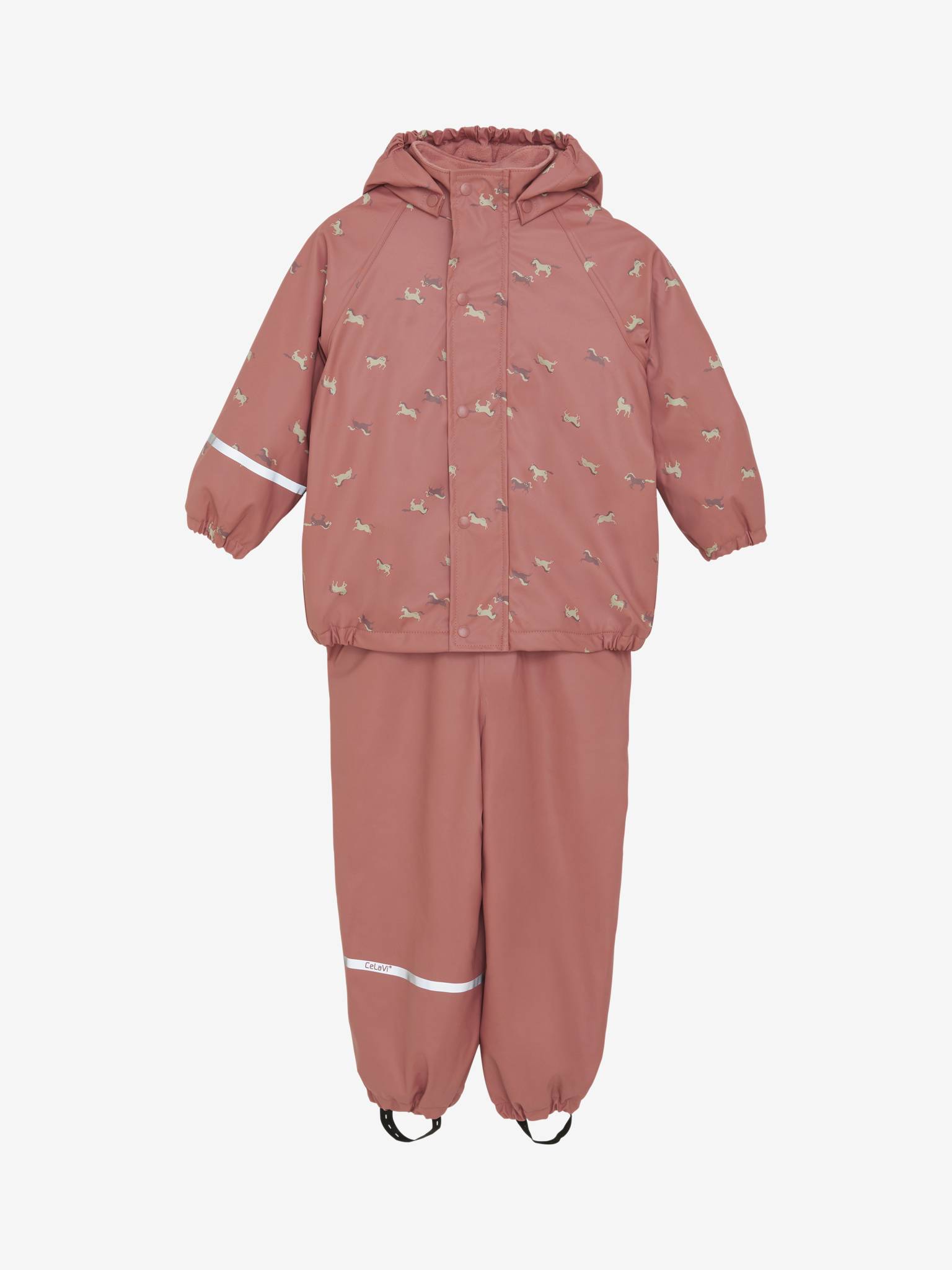 CeLaVi Regnsæt Mini med Fleece Brick Dust 130