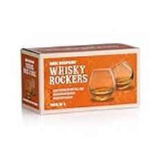 Bar original glas whisky vippare klar, set om 2