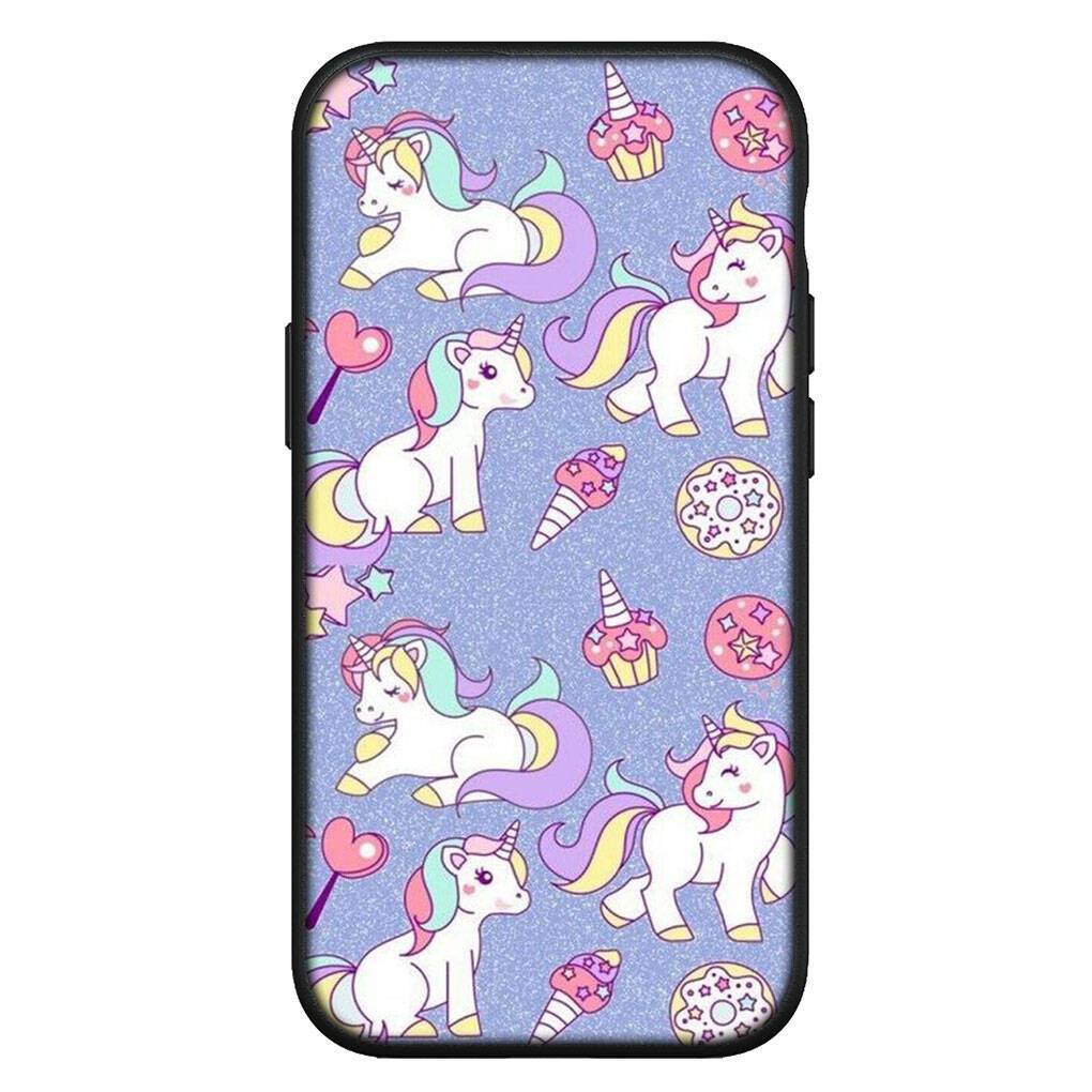 for Samsung Galaxy S25 S24 S23 S22 Ultra FE Plus A17 A37 A57 A56 A55 A06 A16 A15 A36 A26 A35 A05 A25 A54 A34 Phone Case Wallpaper Unicornl Horse Cover for iPhone Air