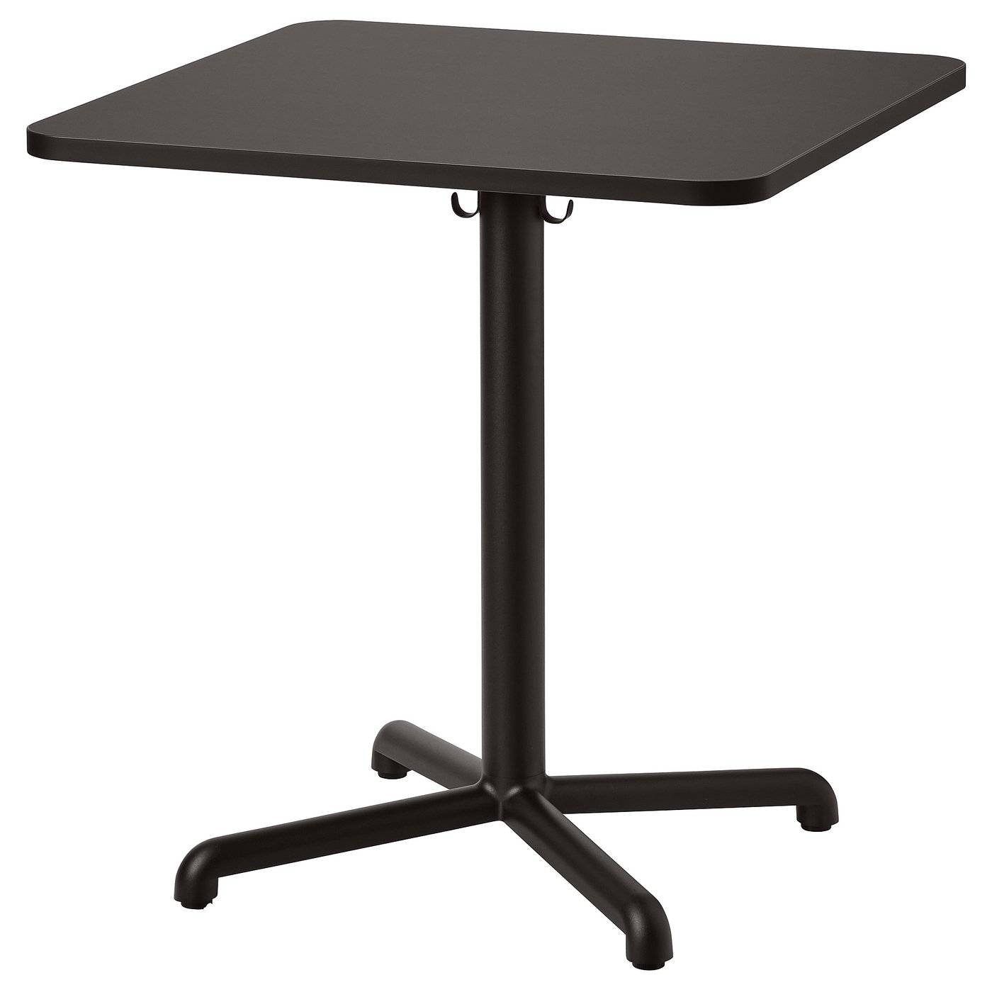 STENSELE bord, antracit/antracit, 70x70 cm