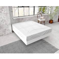 Lagen i premium bomulds-flannel, hvid 90 x 200/210 cm