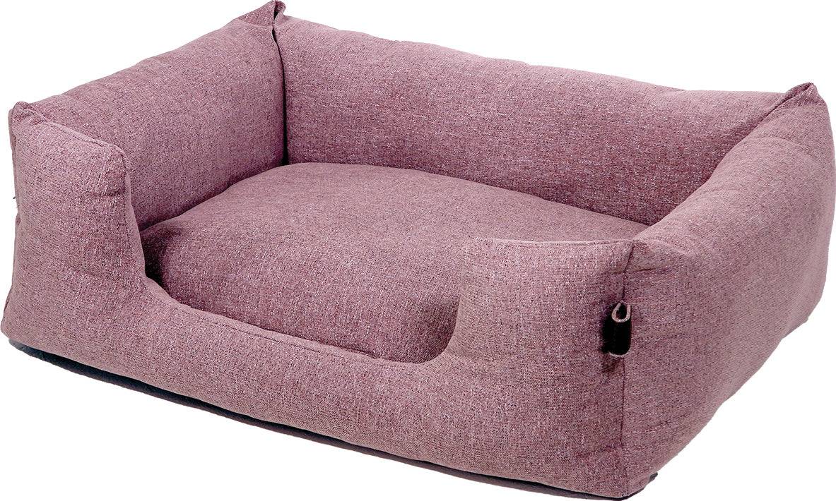 Fantail Snooze hundekurv - OUTLET - Iconic Pink / 80 x 60 cm.