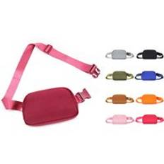 Casual Fashion Nylon Mini Fanny Pack Unisex Custom Waist Sport Bag Travel Crossbody Everywhere Belt Bag Luxury Pillow Zipper