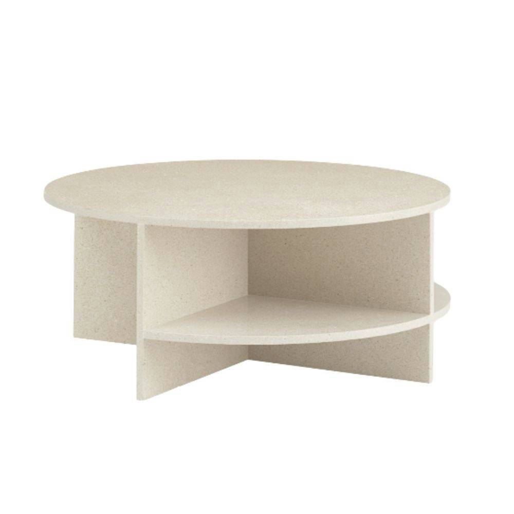 Muuto Halves Coffee Table Soffbord Light Taupe