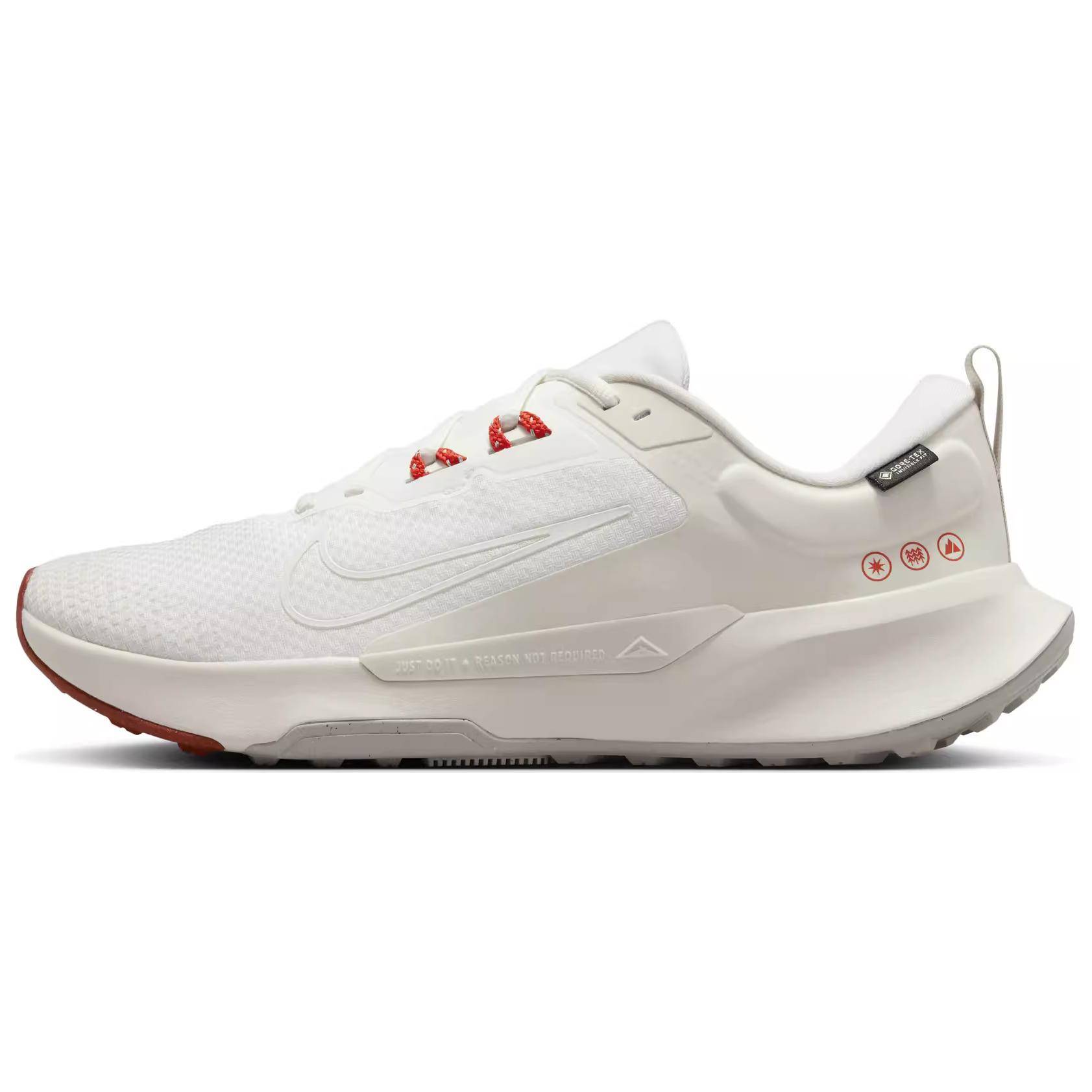 Nike Juniper Trail 2 GORE-TEX Sail Phantom Picante Red Unisex Sneakers Kräm Ljus-Orewood-Brun HM9734-101 cm