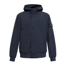 Stone Island, Jacka, Herr, Blå, S, Jacka Lätt Soft Shell-R