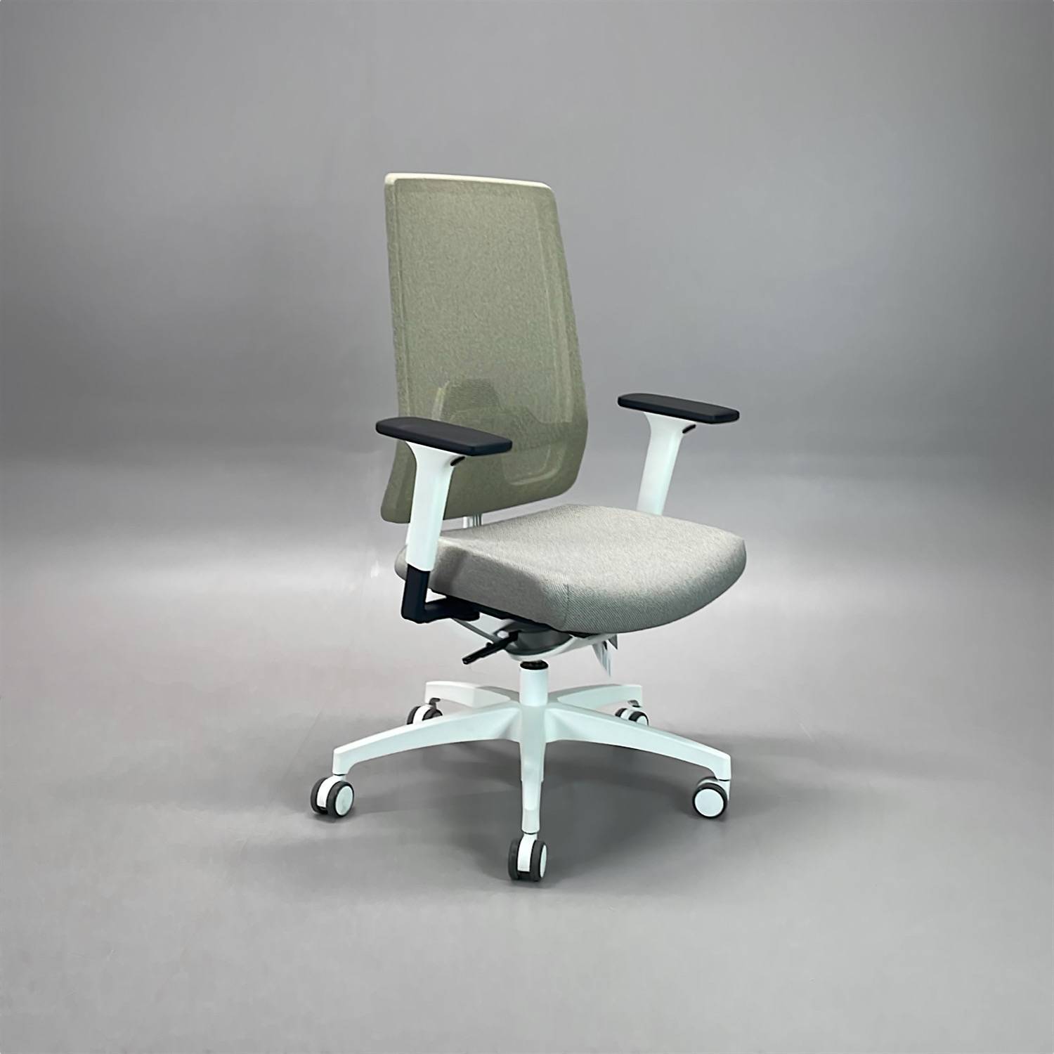 Kontorsstol Indeed Mesh - beige/vit