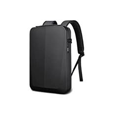 Reseryggsäck för bärbar dator 17,3 tum stor datorryggsäck snygg affärsryggsäck män med USB-laddningsport vattentålig skola college ryggsäck unisex lätt ryggsäck, Svart, L, Ryggsäck Ryggsäckar