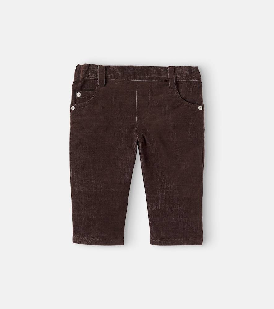 Tartine et Chocolat Bebé - pantalones de pana en mezcla de algodón - marrón - M 6