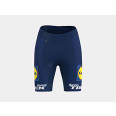 Santini Cykelbyxor Lidl-Trek Women's Team Replica dam Dark Blue/Gul (XL)
