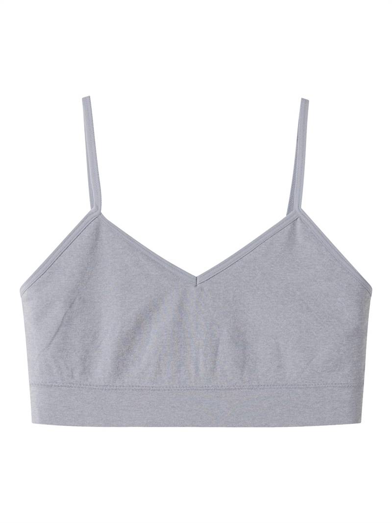 LMTD Pige Undertøj Begynder Bralette - Light Grey Melange