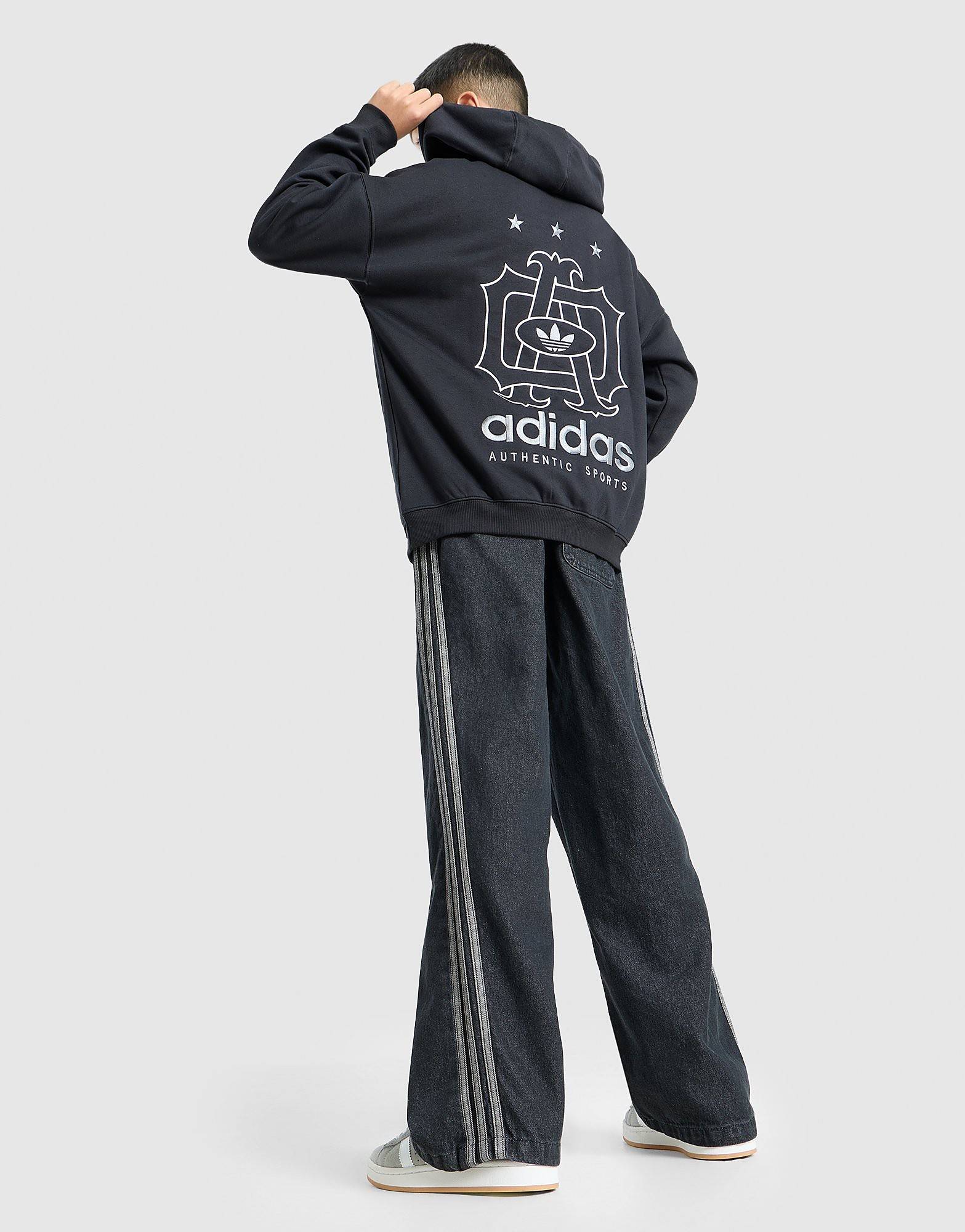 adidas Originals Emblem Graphic Hoodie Junior, svart - 13-14Y