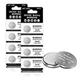 CR2430 knappcell 3 V litiumknappceller CR 2430 batterier 8 stycken 【5 års garanti】