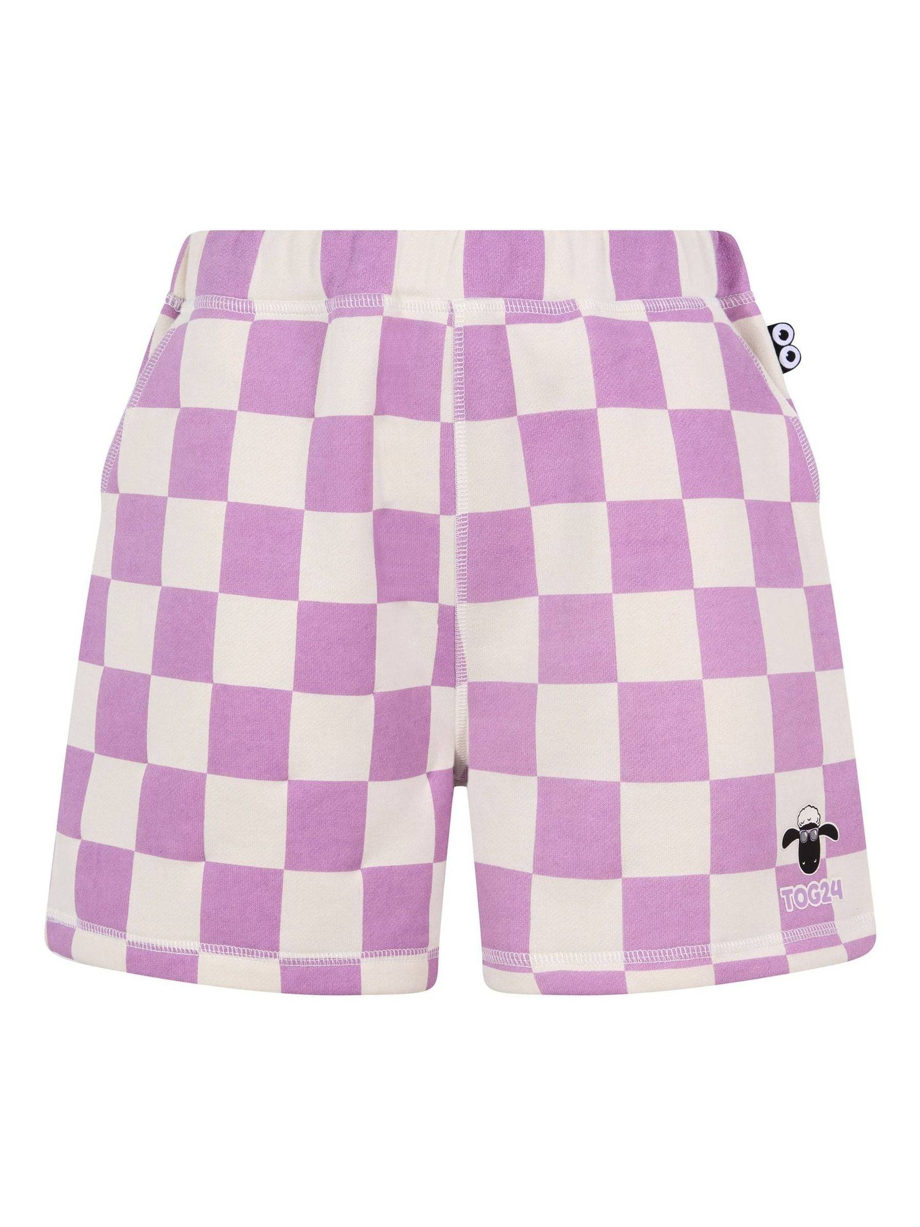 Tog 24 Tog 24 Purple Afrino Shaun The Sheep Sweat Shorts - 110-116cm (5-6 Years)