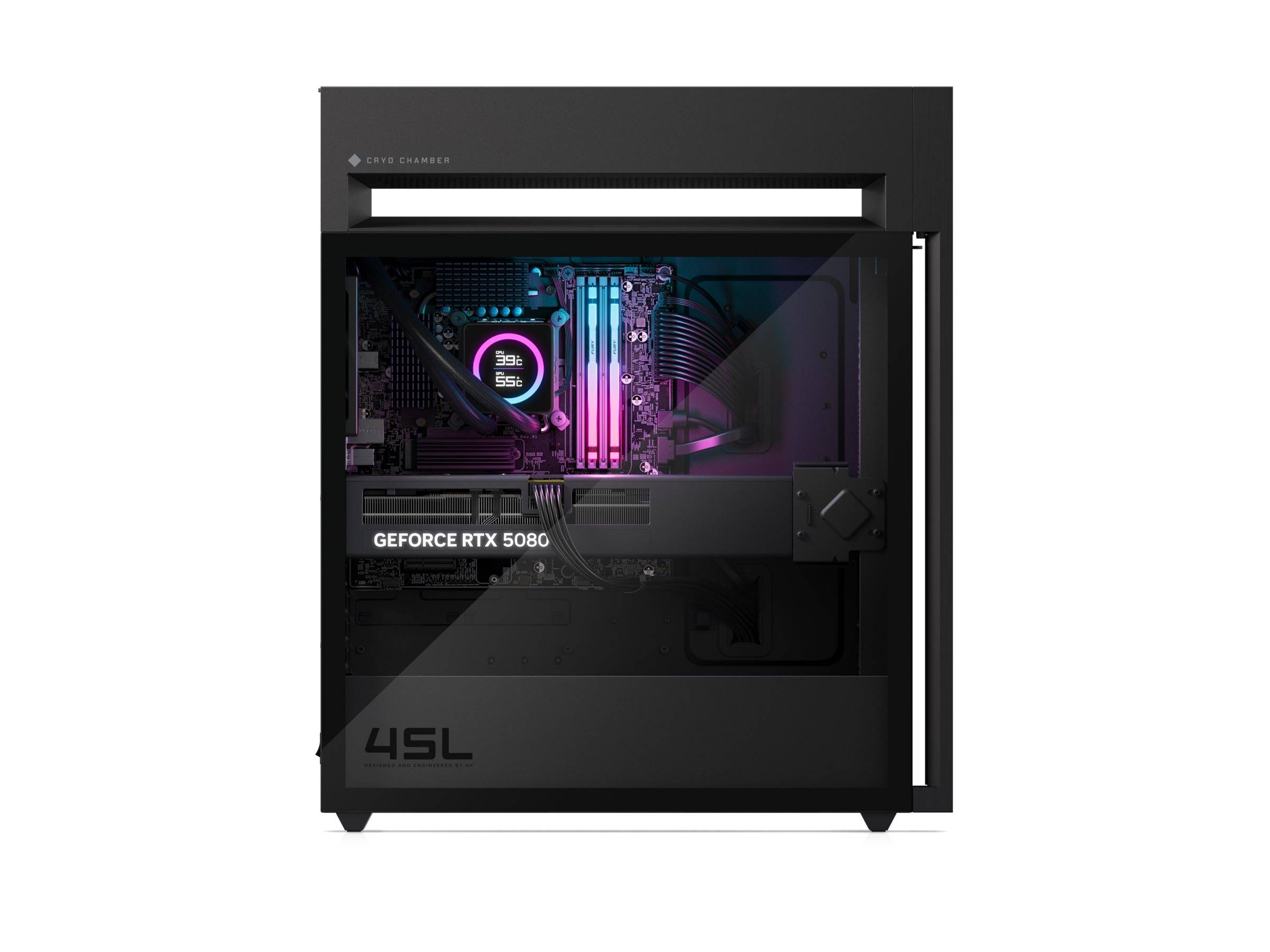OMEN 45L by HP GT22-3093ng microATX Core Ultra 9 285K 32GB 2TB NVIDIA GeForce RTX 5080 / Intel Graphics Windows 11 Home --> I externt lager, forväntat leveransdatum hos dig 13-04-2026