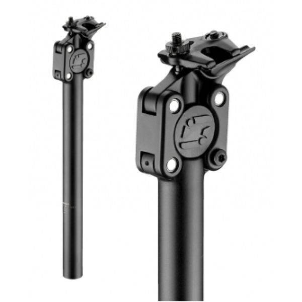 Affjedret sadelpind Satori Beatbox ø27,2 mm / 350 mm - mat sort