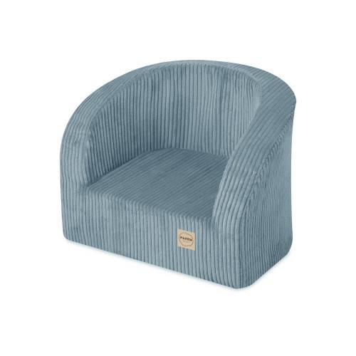PLUSH NEST Sittplats, premium blå manchester