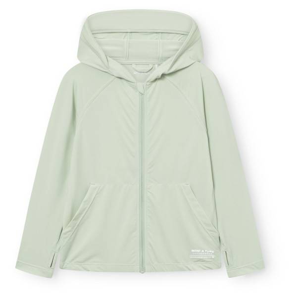 Mini A Ture Kid's Matdruna UV Skin Hoodie Sweat& træningsjakke Børn størrelse 122 - 7 Years farve beige