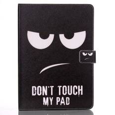 Pung etui til iPad Air 2 - "Don't Touch My iPad"