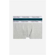 Calvin Klein Underbukser - 2-Pack - Darkeverglade / Grey Heather