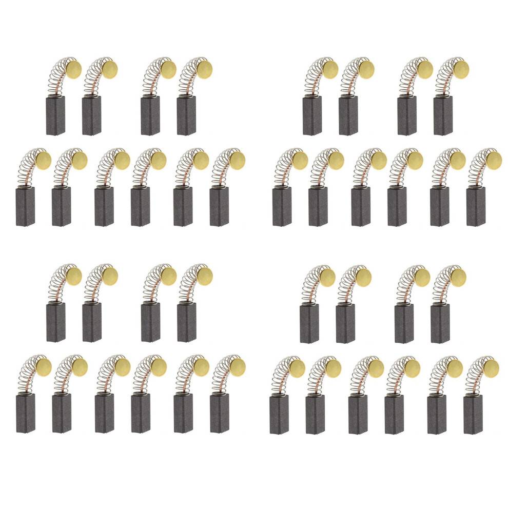 15 Pairs Motor Carbon Brushes 13mm x 8mm x 5mm Universal Power Tool Replacement Parts for Angle Grinder Orbital Sander