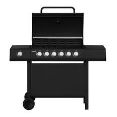 Gasolgrill med 6 brännare + 1 sidobrännare