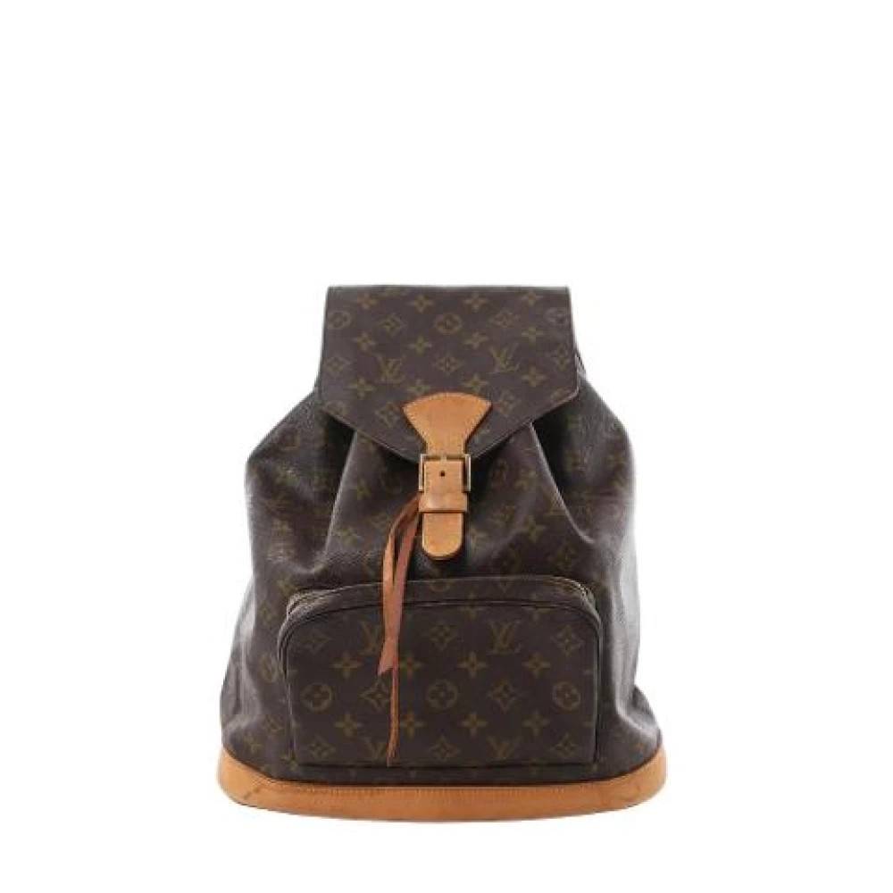 Louis Vuitton Vintage - Pre-owned Montsouris GM Ryggsäck Vintage - Dam - ONE Size - Läder