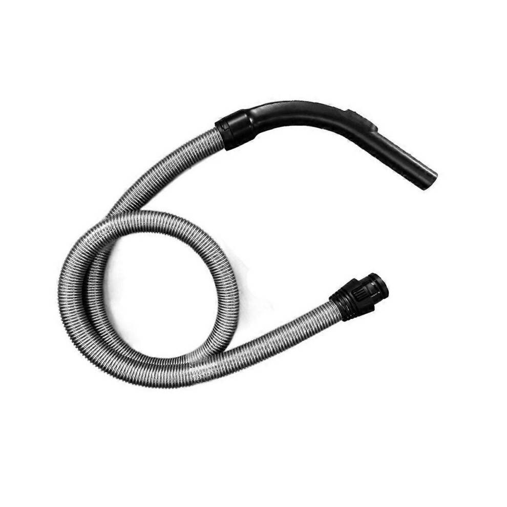 2 meter fleksibel støvsugerslange med bøjet håndtag, kompatibel med Miele C1, C2, C3, C4 og S-serien, bøjelig montering