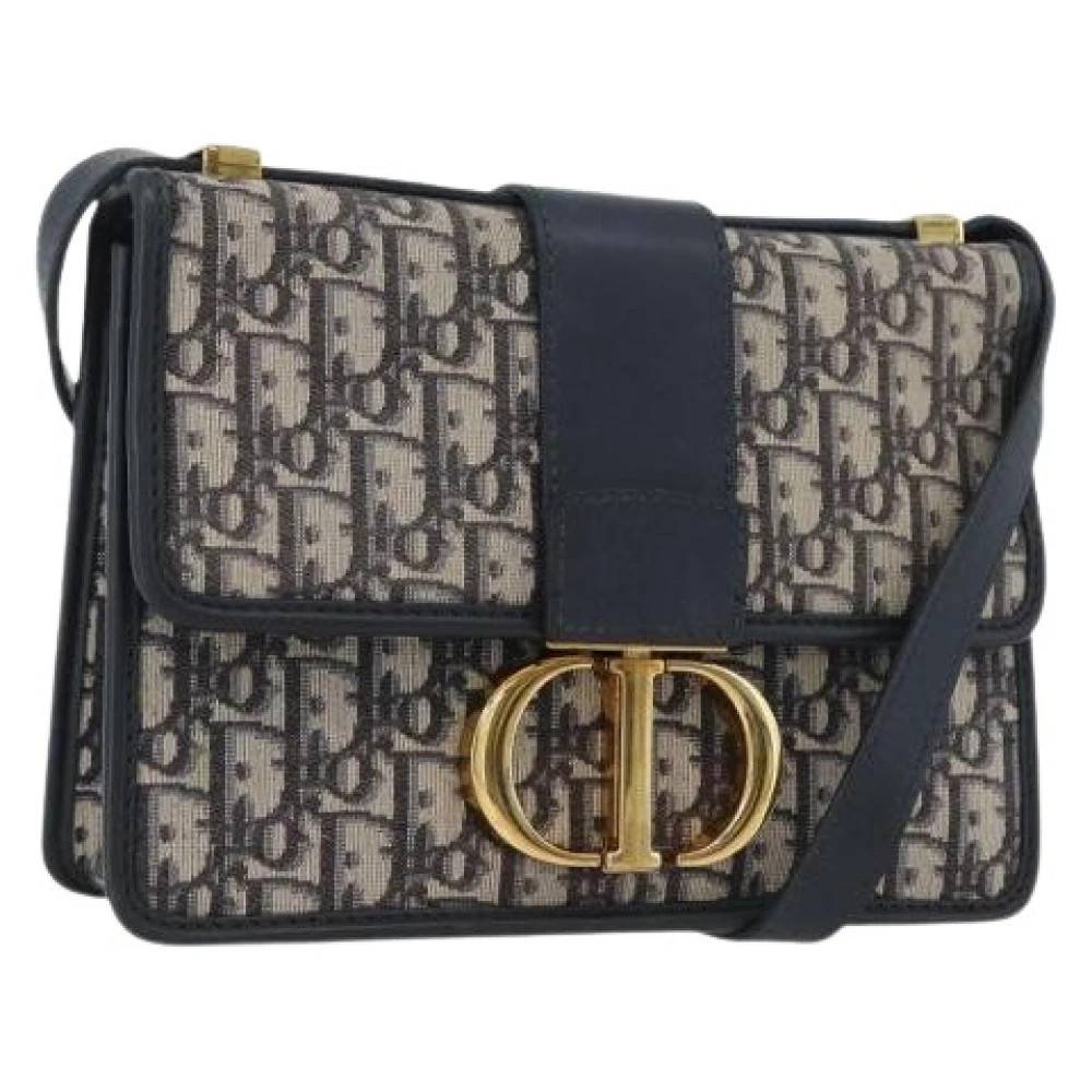 Dior Vintage Pre-owned Trotter Canvas Skuldertaske - Vintage - Dame - Flerfarvet - ONE SIZE - Uld
